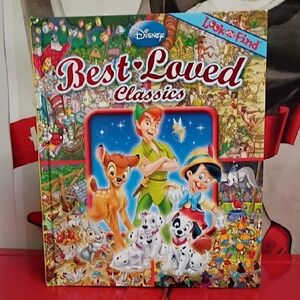 Disney Best-Loved Classics Look and Find Book